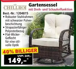 Norma Gartensessel mit Dreh- und Schaukelfunktion Angebot