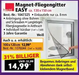 Norma Magnet-Fliegengitter EASY Angebot