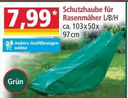 Norma Schutzhaube für Rasenmäher Angebot