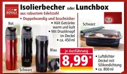 Norma Isolierbecher oder Lunchbox Angebot