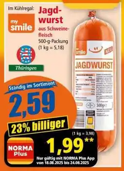 Norma Jagdwurst Angebot