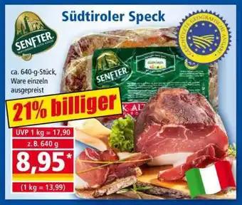 Norma Südtiroler Speck Angebot