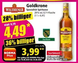 Norma Goldkrone Angebot