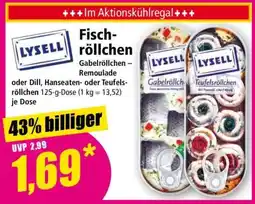 Norma LYSELL Fischröllchen Angebot