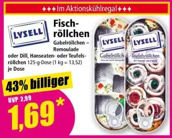 Norma LYSELL Fischröllchen Angebot