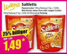 Norma Saltletts Angebot