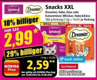 Norma Snacks XXL Angebot