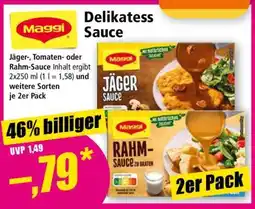 Norma Maggi Delikatess- Sauce Angebot