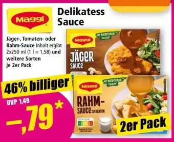 Norma Maggi Delikatess- Sauce Angebot