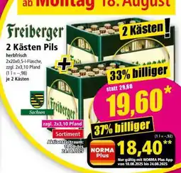Norma 2 Kästen Pils Angebot