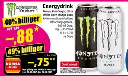 Norma Monster Energy Angebot