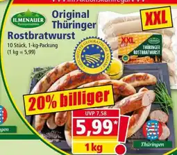 Norma Original Thüringer Rostbratwurst Angebot