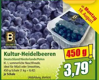 Norma Kultur­ heidelbeeren Angebot