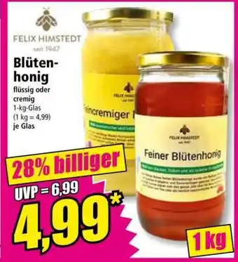 Norma Blütenhonig Angebot