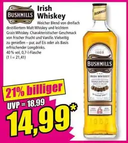 Norma Bushmills Irish Whiskey Angebot
