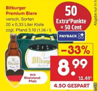 Netto Marken-Discount Bitburger Premium Biere Angebot