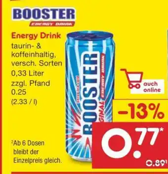 Netto Marken-Discount Energy Drink Angebot