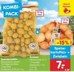 Netto Marken-Discount Speisekartoffeln + Zwiebeln Angebot