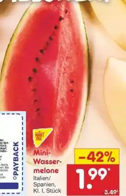 Netto Marken-Discount Mini- Wassermelone Angebot
