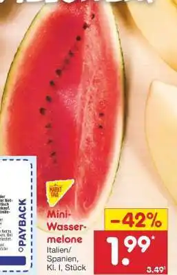 Netto Marken-Discount Mini- Wassermelone Angebot