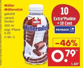 Netto Marken-Discount MÜLLER Müllermilch Angebot