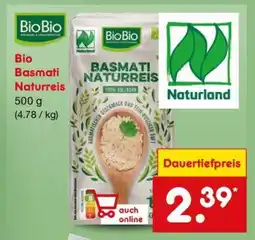 Netto Marken-Discount Bio Basmati Naturreis Angebot