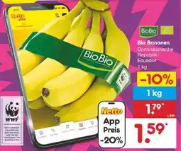 Netto Marken-Discount Bio Bananen Angebot