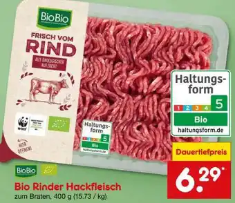 Netto Marken-Discount Bio-Rinder Hackfleisch Angebot