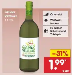 Netto Marken-Discount Grüner Veltliner Angebot