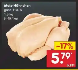 Netto Marken-Discount Mais-Hähnchen Angebot