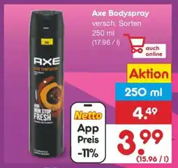 Netto Marken-Discount Axe Bodyspray Angebot