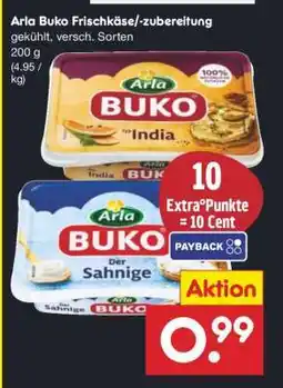 Netto Marken-Discount Arla Buko Frischkäse/-zubereitung Angebot