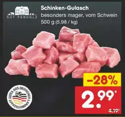 Netto Marken-Discount Schinken-Gulasch Angebot