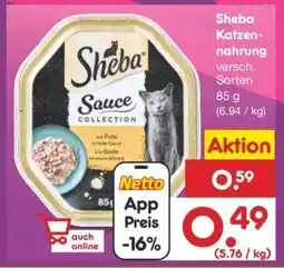 Netto Marken-Discount SHEBA Katzennahrung Angebot