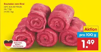 Netto Marken-Discount Rouladen vom Rind Angebot