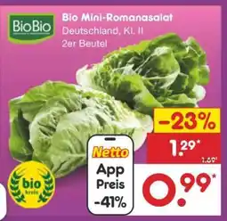 Netto Marken-Discount Bio Mini Romanasalat Angebot