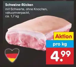 Netto Marken-Discount Schweine-Rücken Angebot