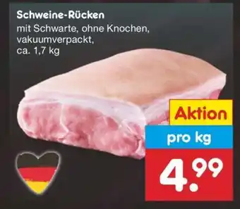 Netto Marken-Discount Schweine-Rücken Angebot