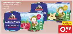 Netto Marken-Discount Alpenzwerg Bio Joghurt Angebot
