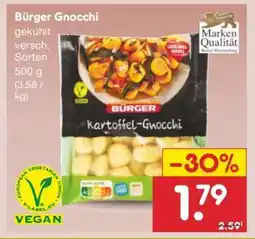 Netto Marken-Discount Bürger Gnocchi Angebot