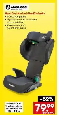 Netto Marken-Discount Maxi-Cosi Morion i-Size Kindersitz Angebot