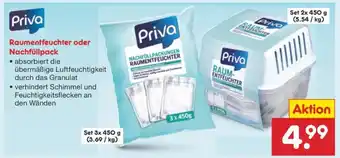 Netto Marken-Discount Raumentfeuchter oder Nachfüllpack Angebot