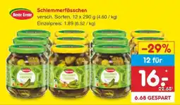 Netto Marken-Discount Schlemmerfässchen Angebot