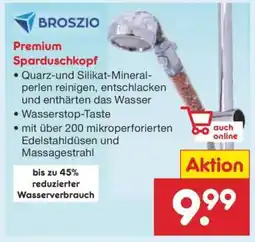 Netto Marken-Discount Premium Sparduschkopf Angebot
