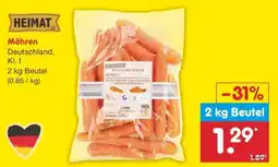 Netto Marken-Discount Möhren Angebot