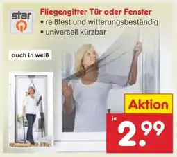 Netto Marken-Discount Fliegengitter Tür oder Fenster Angebot