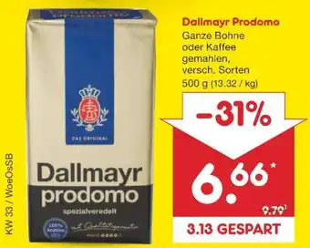 Netto Marken-Discount Dallmayr Prodomo Angebot
