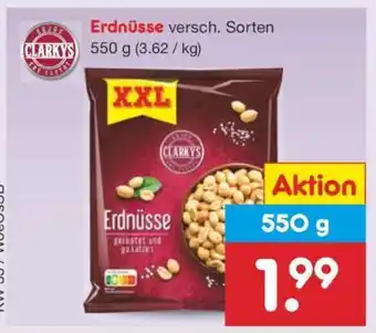Netto Marken-Discount Erdnüsse versch. Sorten Angebot
