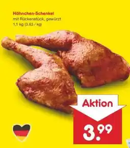Netto Marken-Discount Hähnchen- schenkel Angebot