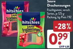 Aldi Süd HITSCHIES Saure Drachenzungen Angebot